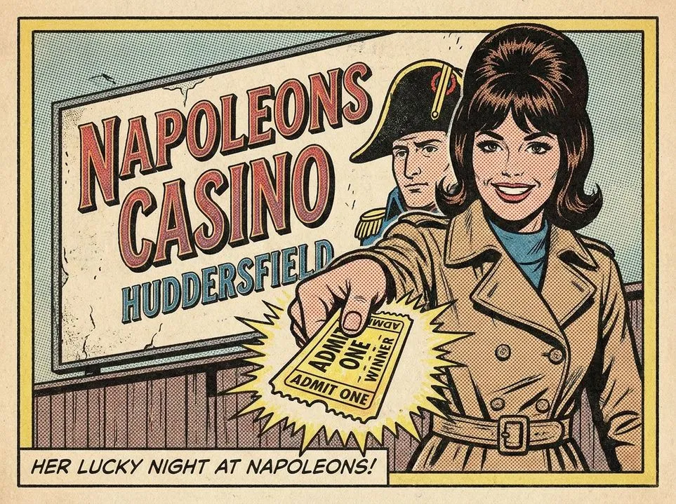 enter a promo code at Napoleons Casino Huddersfield